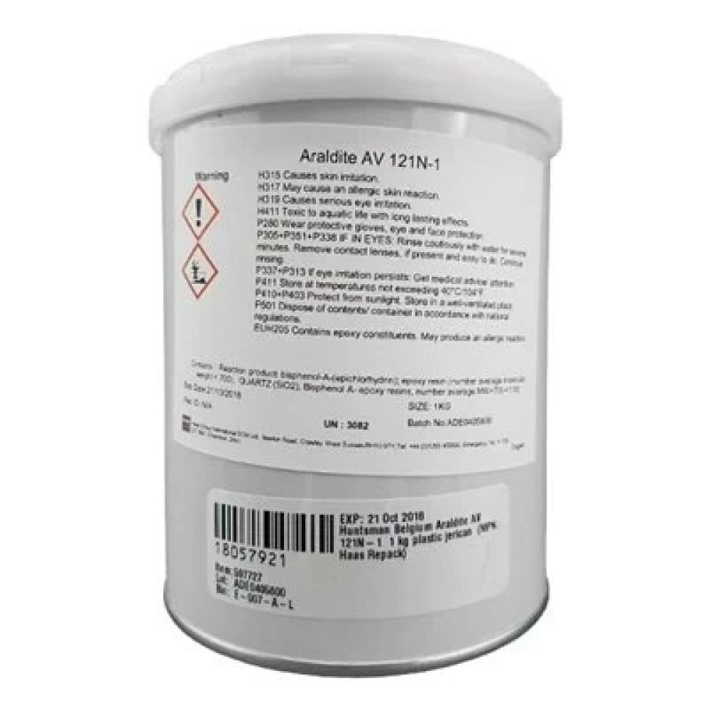 ARALDITE AV 121N-1 (1 KG) - Araldite AV 121N-1 Epoxy Resin 1Kg Can